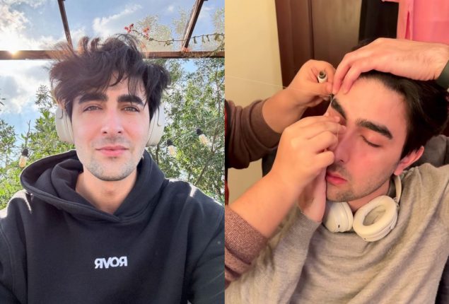 Khaqan Shahnawaz faces backlash over his eyebrow plucking Video