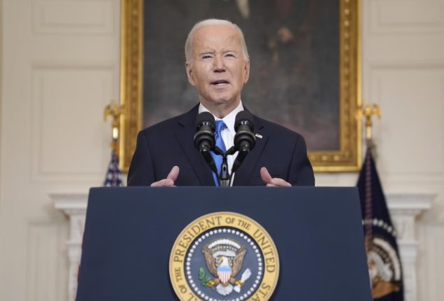 Biden gives assurity to Ukraine over $60 billion war aid package vote