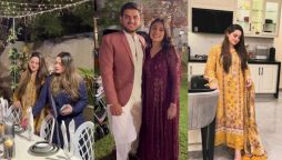 Minal Khan hosts a dinner for newlywed brother and family