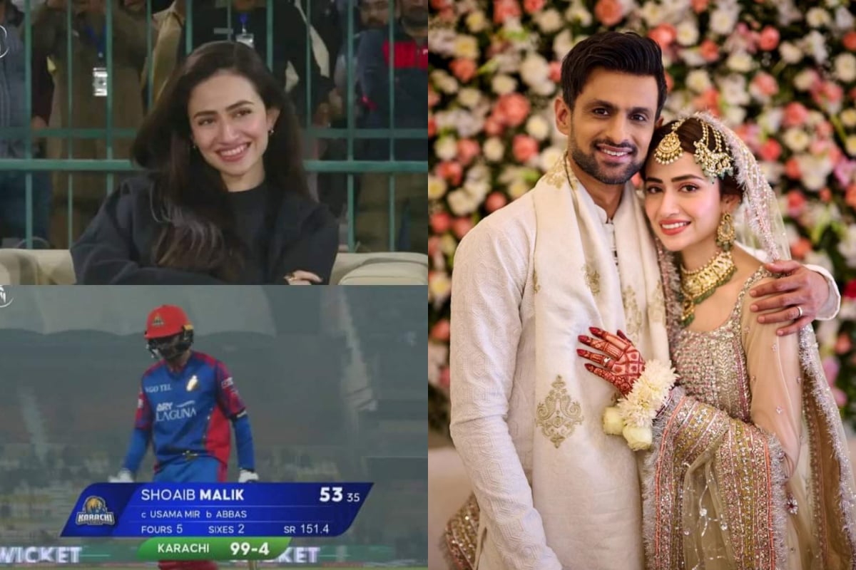 Sana Javed appearance at the stadium to support Shoaib Malik sparks criticism