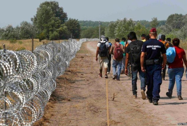 Syria: footage reveal that Migrants are stripped and forced back from Serbian border