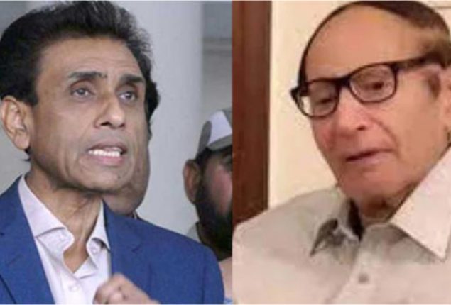 MQM-P delegation met PML-Q Chief Chaudhry Shujaat