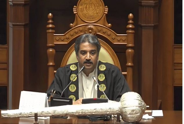 PPP-designated Syed Awais Shah becomes SA Speaker