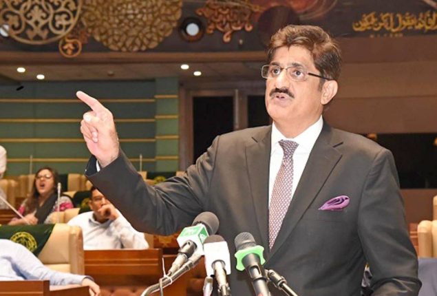 Murad Ali Shah elected Chief Minister of Sindh for third time