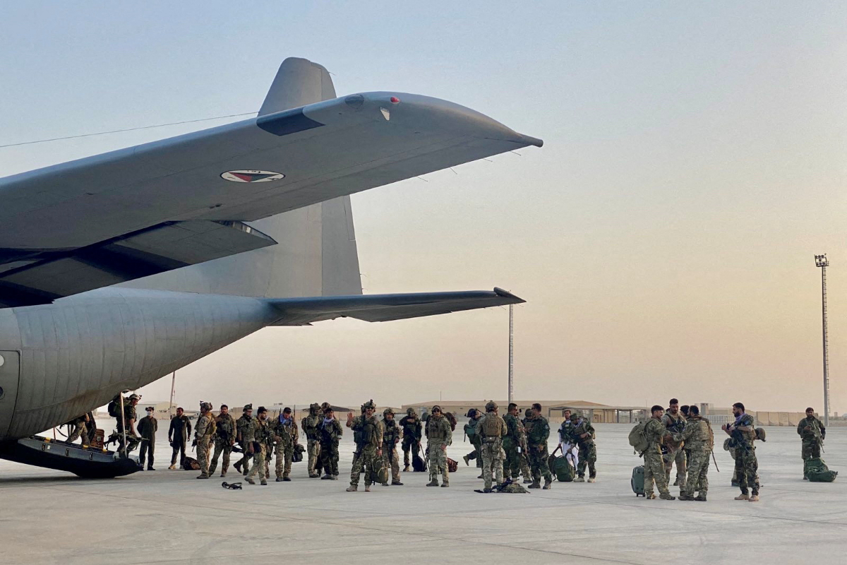 Chinese Visitors claimed they were banned from a German military plane