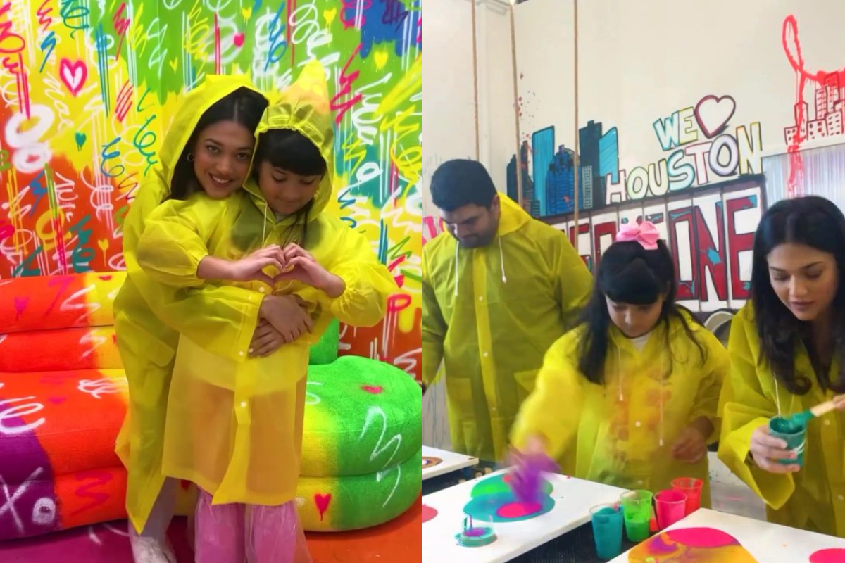 Sanam Jung shares joyful family outing in Houston with daughter and husband