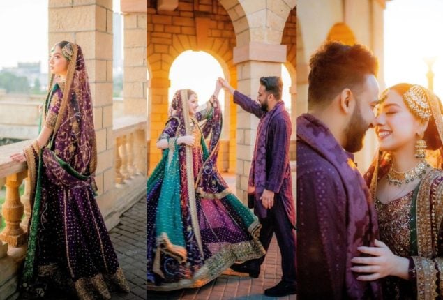 Arisha Razi Khan’s captivating pre-wedding photoshoot