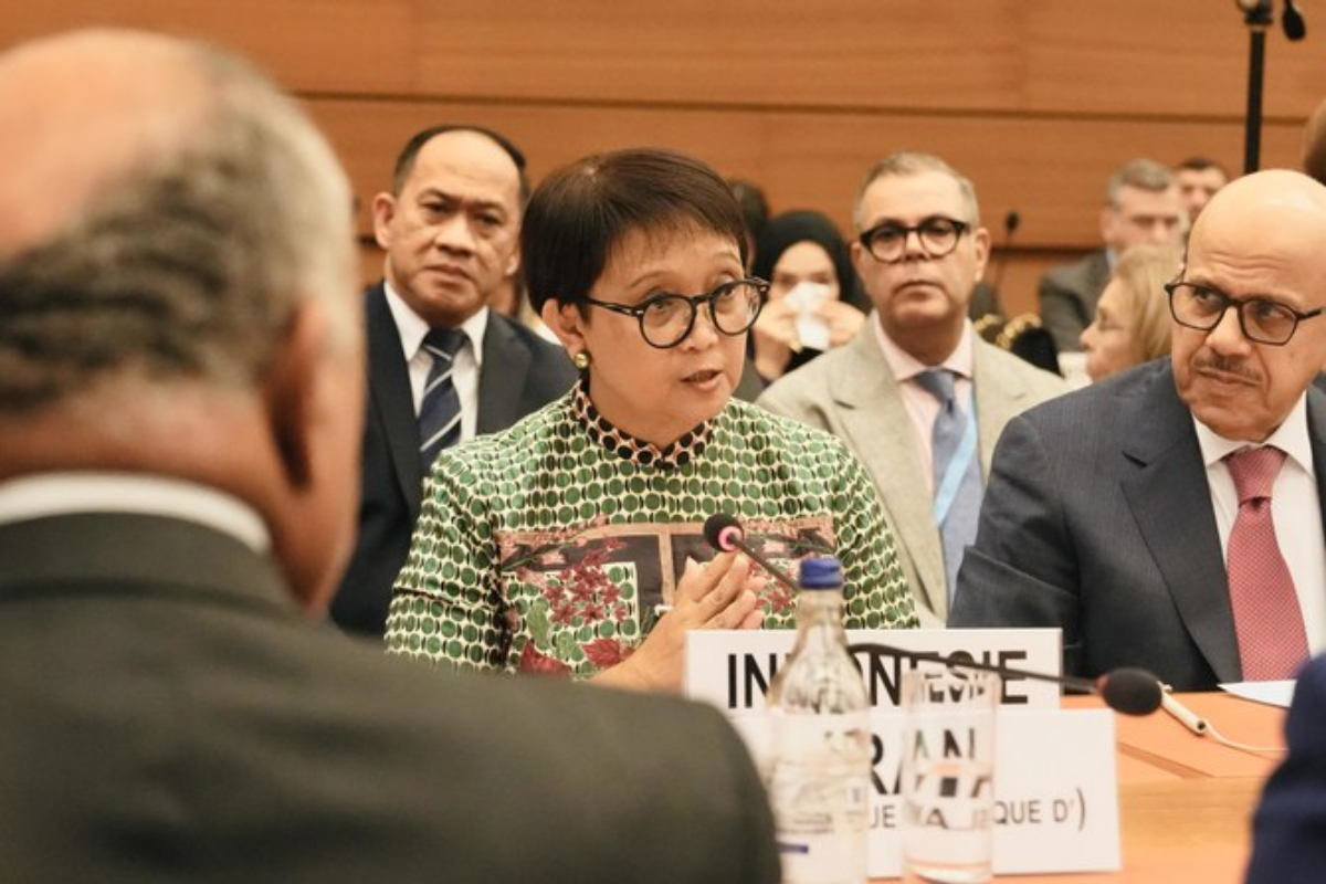 Indonesia calls for cease the military support and arms trade with Israel