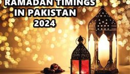 Ramadan Calendar 2024 Pakistan– Check Sehri & Iftar Timings