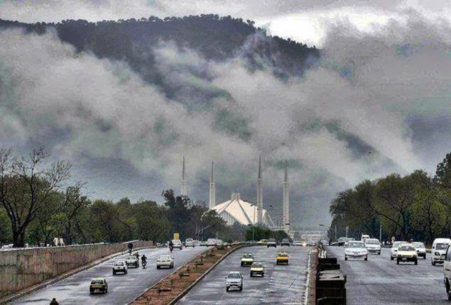 Islamabad weather: mostly sunny with pleasant conditions