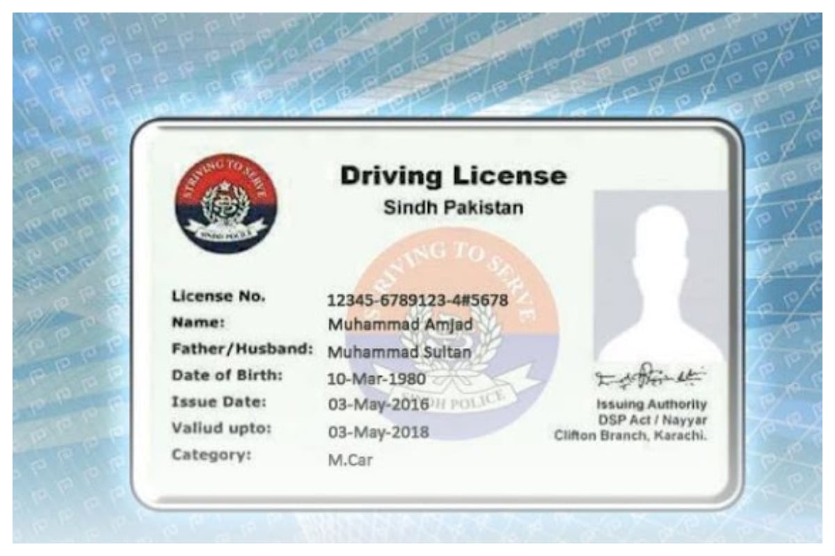Car, Bike Driving License Fee Update for Karachi, Hyderabad 2024