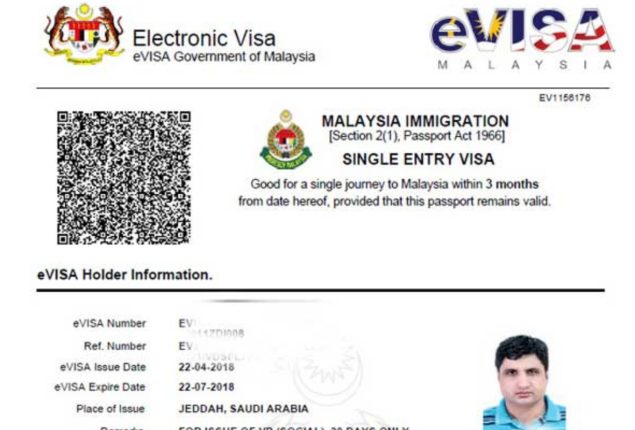 Malaysia visit visa fee for Pakistanis – February 2024