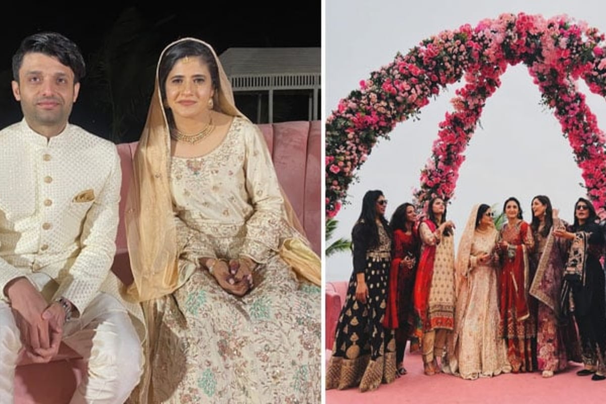 Cricketer Javeria Khan ties knot in lavish wedding ceremony
