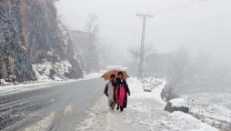 Light rain, snowfall likely in upper parts of Pakistan