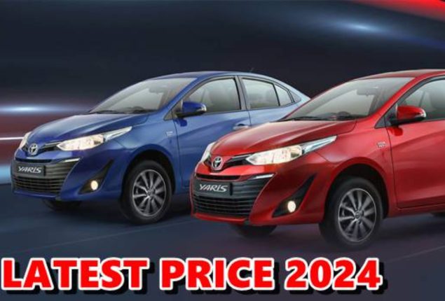 Toyota Yaris Latest Price in Pakistan-Feb 2024