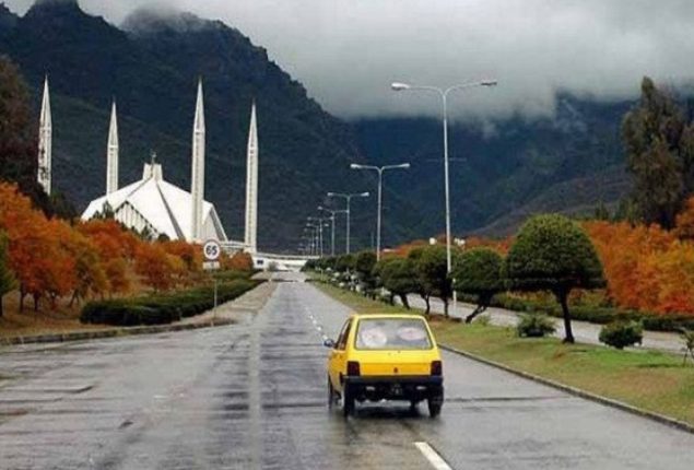 Weather update for Islamabad