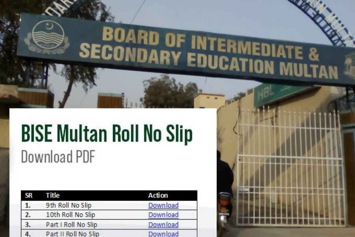 BISE Multan 10th Grade Exam 2024