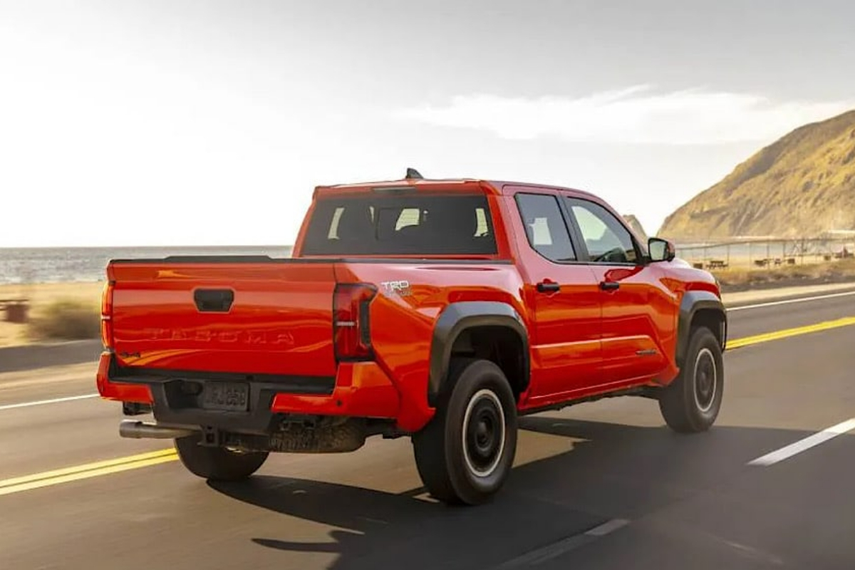 Toyota Introduces New Pickup Design to Secure Items in Back