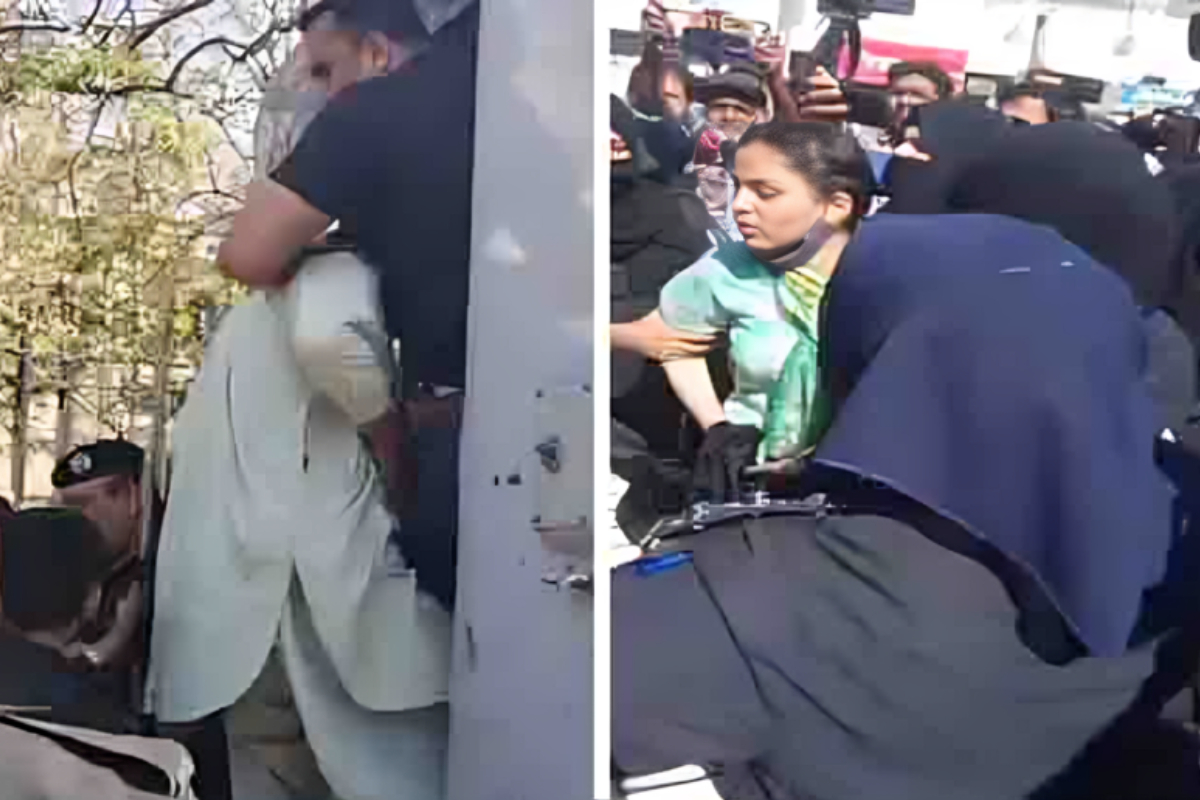 Protest outside Sindh Assembly