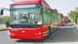 Karachi R3 Red Bus