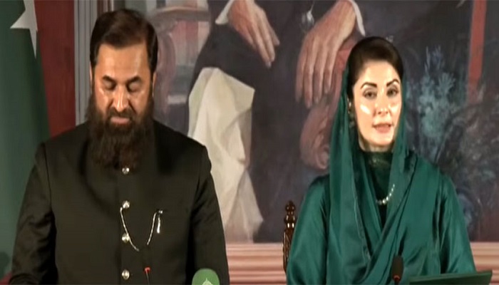 Maryam Nawaz takes oath as first female Punjab CM`