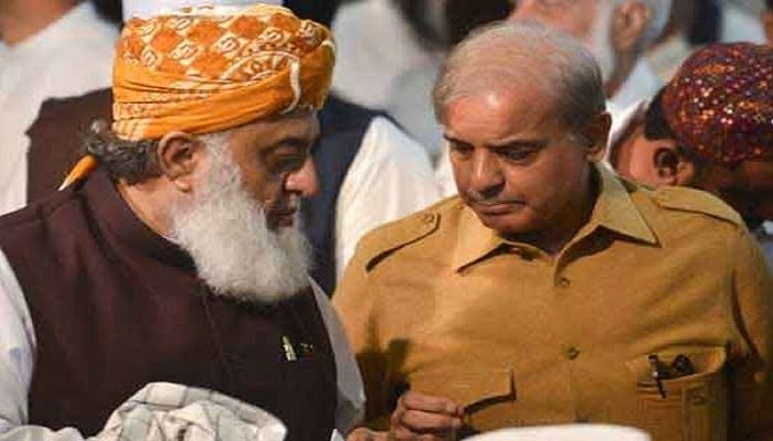 JUI’s mandate was stolen, Fazl complains to Shehbaz