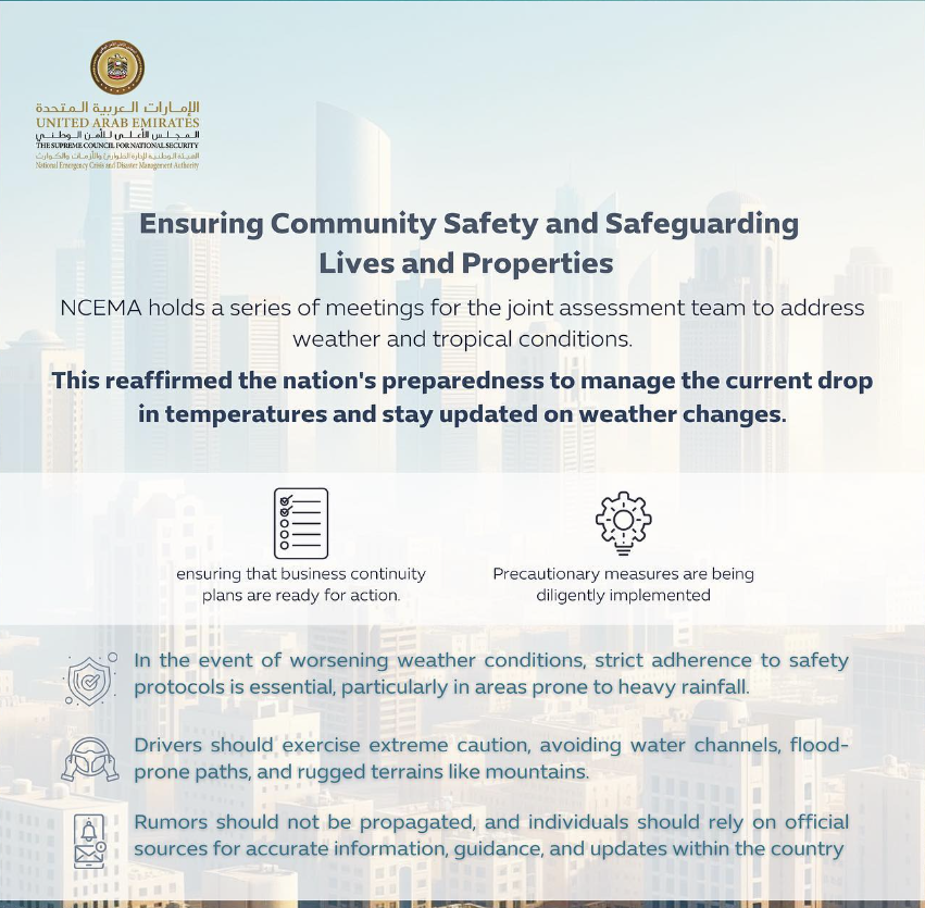 UAE Weather Alert: Dubai Rain Triggers Monday School Closures Amid Storm Threat