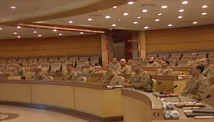 Army top brass expresses satisfaction about smooth transition of power in Centre, provinces