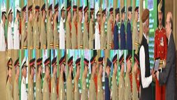 President confers military awards upon officers of Pakistan Armed Forces