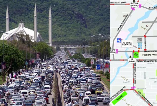 Islamabad Traffic Police issues 23 March plan for smooth flow of celebrations