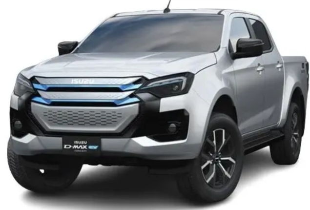 Isuzu Unveils All Electric D-Max Pick-Up