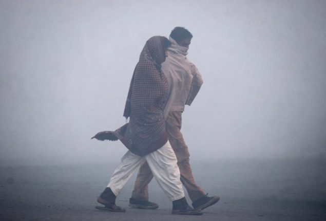 Karachi experiences cold wave after rainstorm