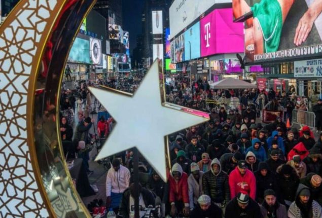 Taraweeh in Times Square 2024: A unique start to Ramadan in USA