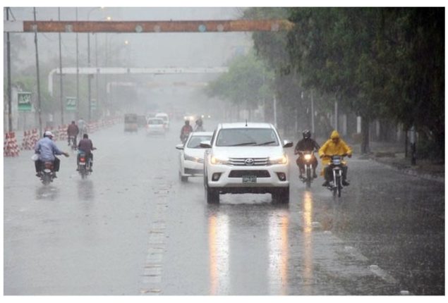 Heavy rains expected in Peshawar, Khyber Pakhtunkhwa