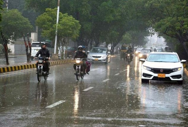 Rain and thunder are expected in Karachi and Hyderabad