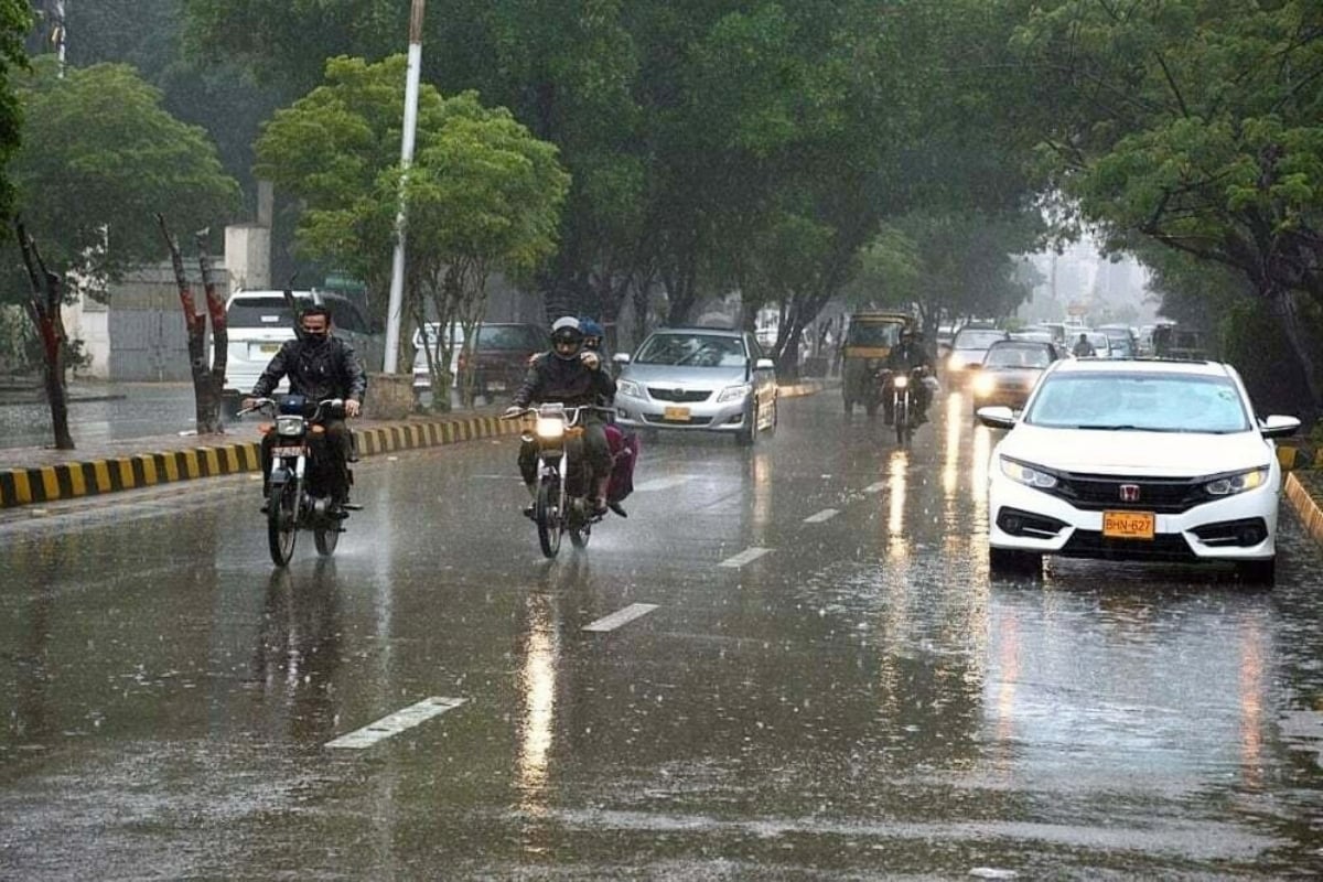 Karachi rain 