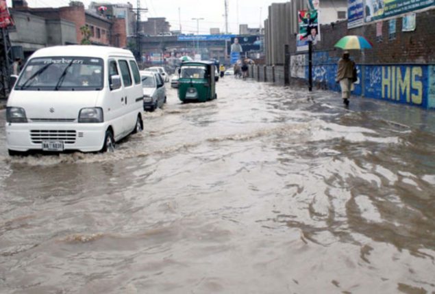 Eight killed in rain related incidents in KP