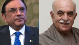 CM submits nomination papers of Asif Zardari for presidential elections