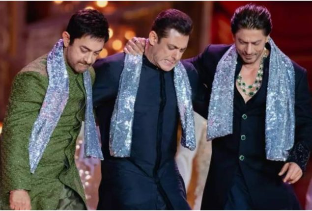 Shah Rukh Khan, Aamir Khan, and Salman Khan Wow Crowd at Anant Ambani’s Pre-Wedding Event