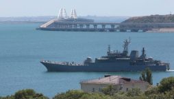 Ukraine claims destruction of Russian warship in Black Sea