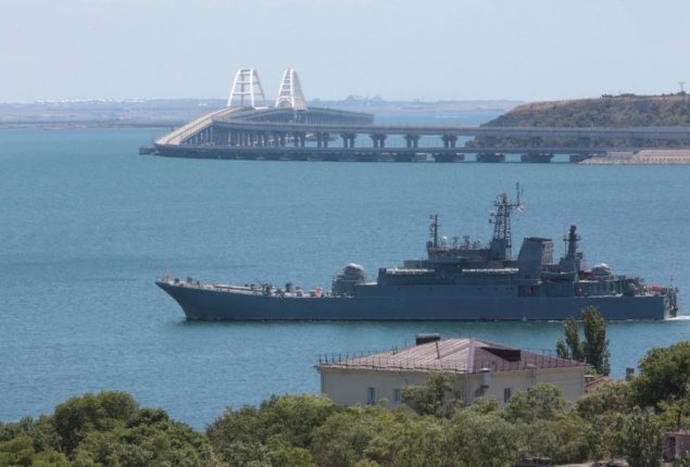 Ukraine claims destruction of Russian warship in Black Sea
