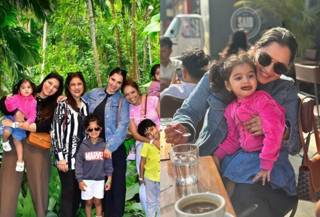 Sania Mirza pictures with family in Dubai