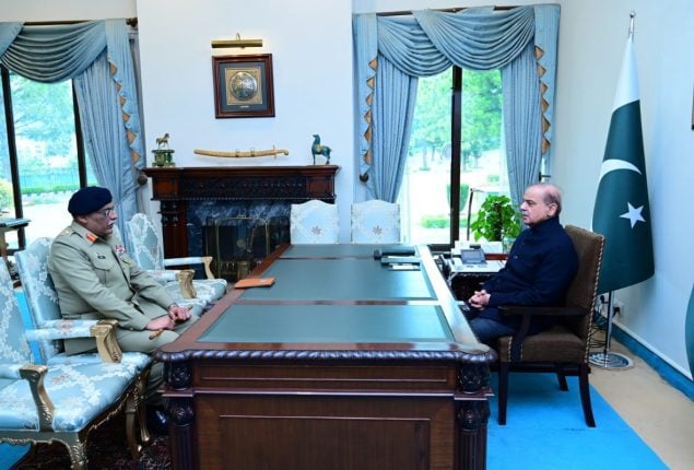 CJCSC calls on PM Shehbaz Sharif
