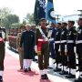 President Alvi presented farewell guard of honour