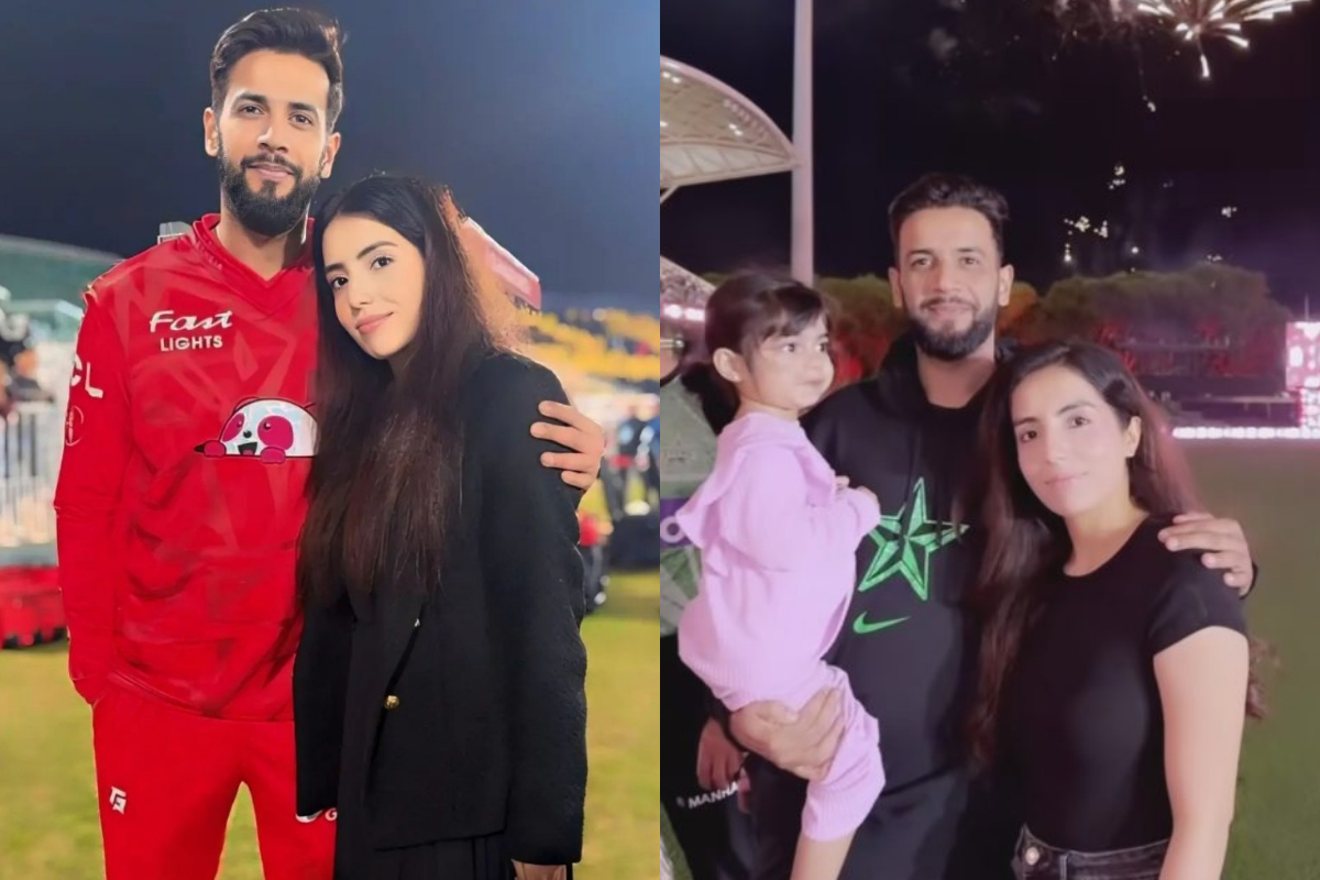 Imad Wasim latest adorable clicks with his family