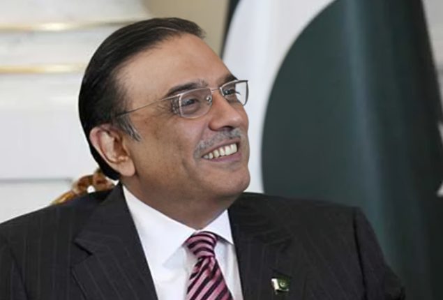 Asif Zardari president