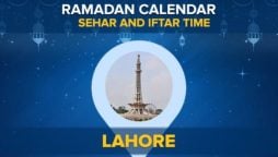 Iftar time Lahore: Today Iftar timing in Lahore 2024