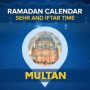 Multan Ramadan Calendar 2024: Sehri and Iftar timing Multan