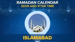Islamabad Ramadan Calendar 2024: Sehri and Iftar timing Islamabad