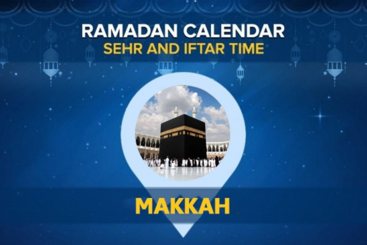 Makkah Ramadan Calendar 2024: Sehri & Iftar timing Makkah
